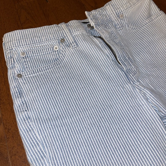 Mercantile™️ Striped Cropped Jeans - Picture 2 of 2